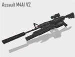 Кольт: M4A1 - Осадная M4A1 с лазером